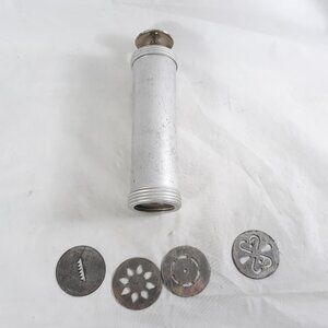 Vintage Cookie Press With 4 Discs